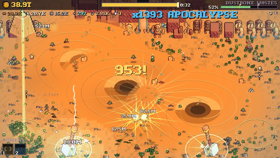 Goblin Smasher screenshot: Dustbone Wastes, Quicksand